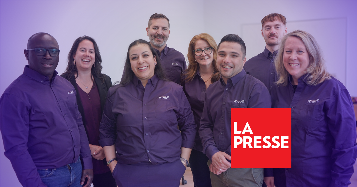 ATEK à l'honneur dans La Presse : une reconnaissance qui nous inspire